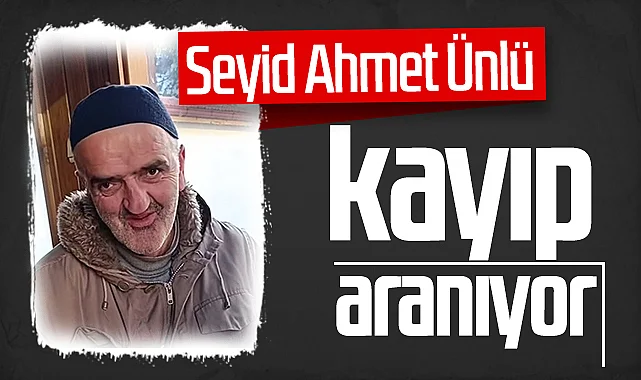 Samsun'da Kayıp Şahıs Aranıyor