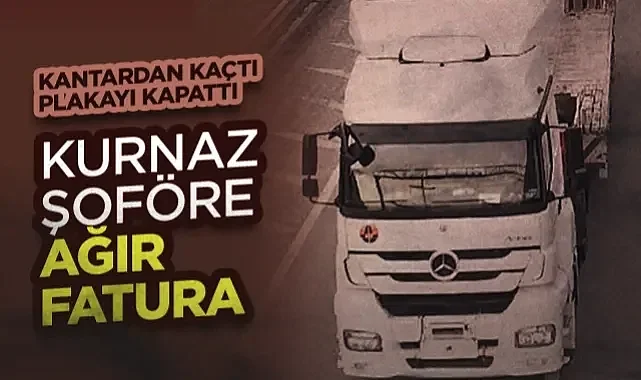 Samsun'da Kurnaz Şoföre Ağır Fatura: 31 Bin TL Ceza