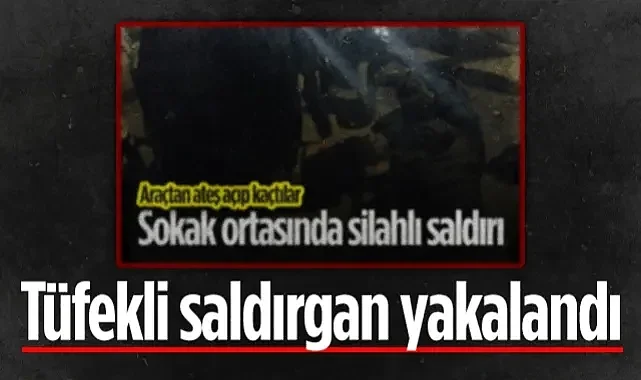 Samsun'da Sokak Ortasında Araçtan Ateş Açıp Kaçan Şahıs Yakalandı