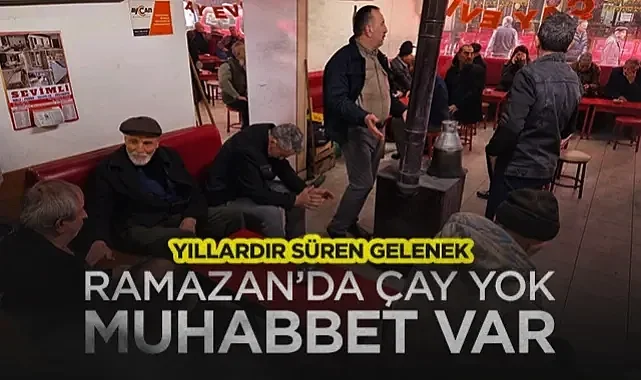 Samsun'da Tarihi Arasta Geleneği: İftara Kadar Çay Yok, Kapılar Açık