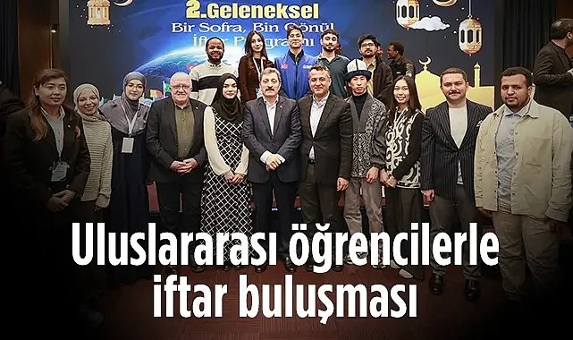 Samsun'da Uluslararası Öğrencilerle İftar Buluşması