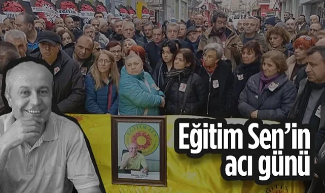 Samsun Eğitim Sen Başkanı İsmail Yavuz'a Veda: Gözyaşları İçinde Uğurlandı