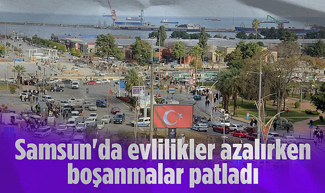 Samsun Evlilik ve Boşanma İstatistikleri 2025: Çarpıcı Veriler