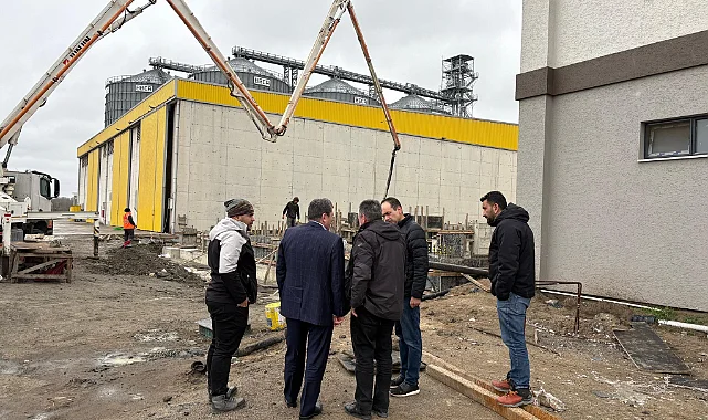 Samsun Gıda OSB'de Tesisler Yükseliyor