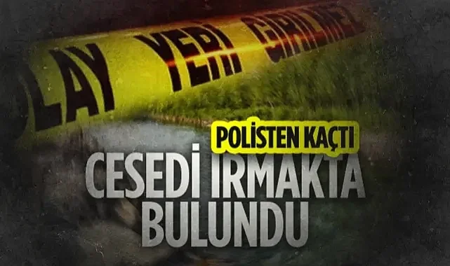 Samsun Havza'da Polisten Kaçan Şahsın Cesedi Irmakta Bulundu