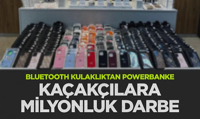 Samsun İlkadım'da Kaçakçılık Operasyonu: 1 Milyon TL'lik Malzeme Ele Geçirildi