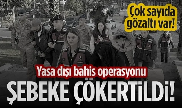 Samsun'da Yasa Dışı Bahis Şebekesi Çökertildi! Çok Sayıda Gözaltı Var...