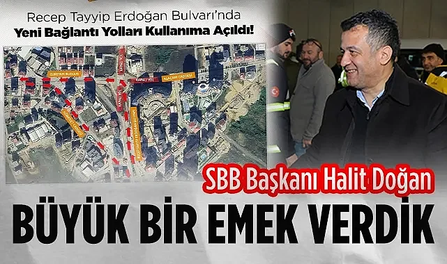 Samsun Recep Tayyip Erdoğan Bulvarı Etap Etap Hizmete Açılıyor