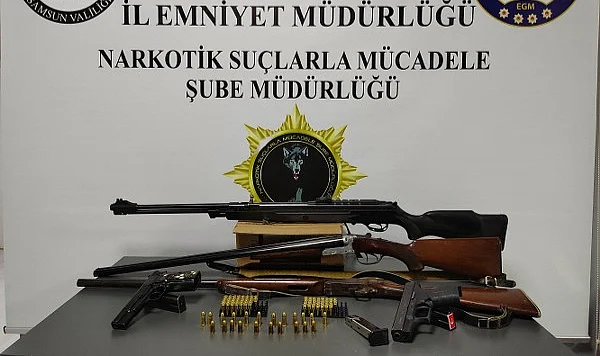 Samsun'un Ayvacık İlçesinde Kaçak Silah Operasyonu Düzenlendi