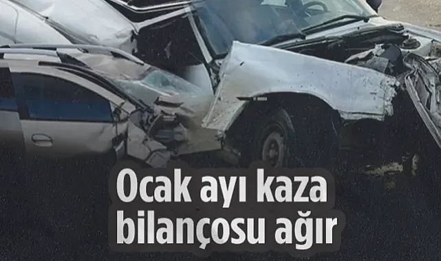 Samsun'un Ocak Ayı Trafik Kaza Bilançosu