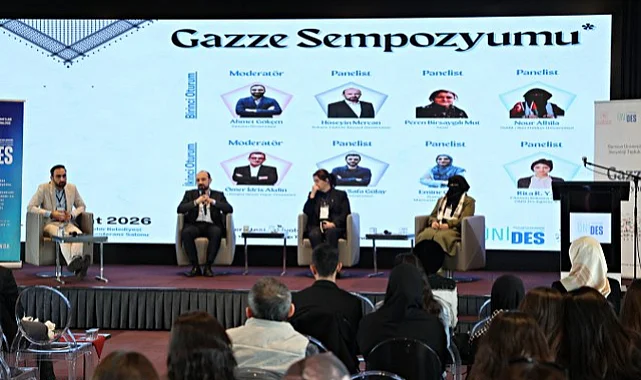 Samsun Üniversitesi'nde Gazze Sempozyumu Düzenlendi