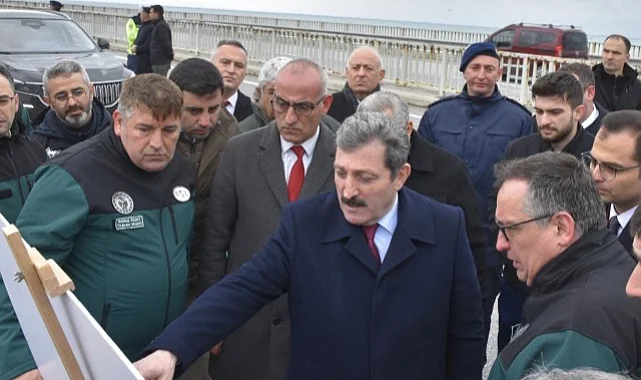 Samsun Valisi Tavlı Yakakent OSB Islah Çalışmalarını İnceledi