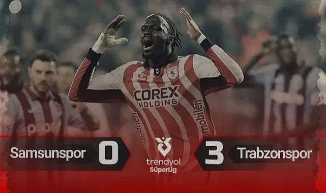 Samsunspor 0-3 Trabzonspor Maç Özeti | Karadeniz Derbisi Sonucu