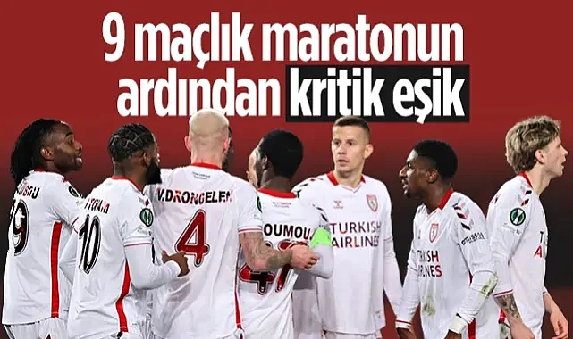 Samsunspor’un Avrupa Serüveni: 9 Maçlık Maratonun Ardından Kritik Eşik