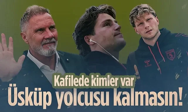 Samsunspor’da Avrupa Seferi Başladı! Kafilede Kimler Var? İşte Yolculuk Detayları!