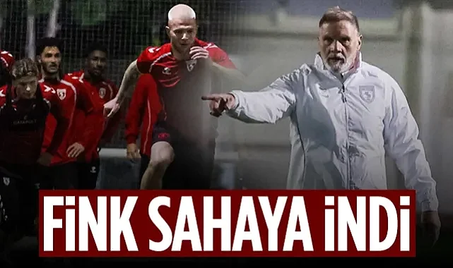 Samsunspor'da Thorsten Fink Yönetiminde İlk Antrenman Yapıldı