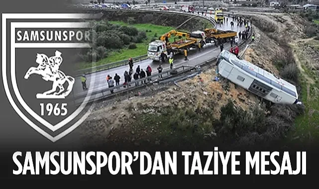 Samsunspor’dan Antalya’daki Otobüs Kazası İçin Başsağlığı Mesajı