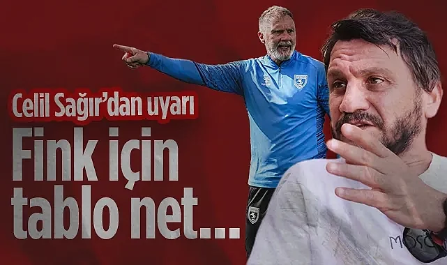 Samsunspor Efsanesi Celil Sağır Uyardı: Fink İçin Tablo Net...