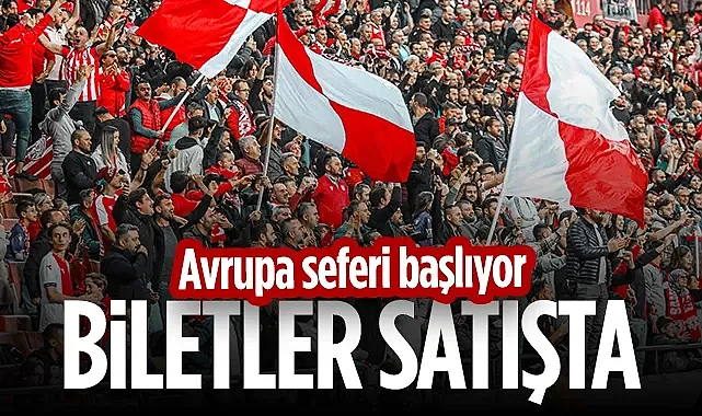 Samsunspor-KF Shkëndija Maçı Biletleri Satışa Çıktı