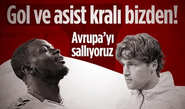 Samsunspor'un Yıldızları Avrupa'yı Sallıyor! Gol ve Asist Kralı Bizden...