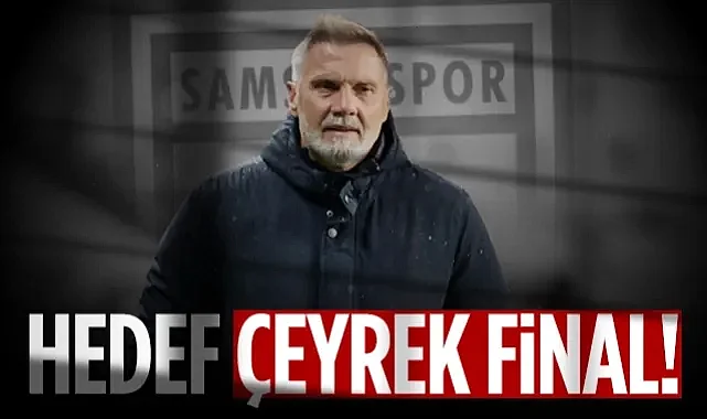 Samsunspor Avrupa'da Son 16'da! Thorsten Fink: Hedefimiz Çeyrek Final