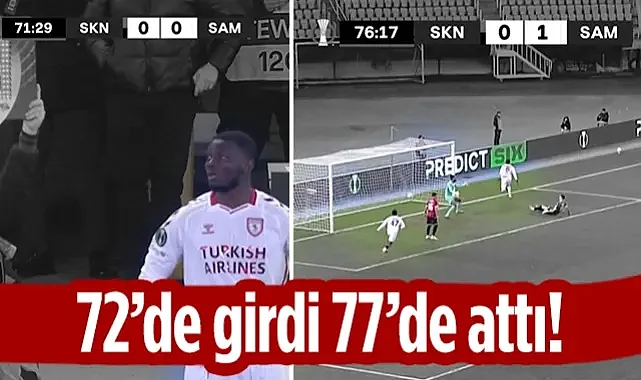 5 Dakikada Kahraman Oldu: Marius Attı, Samsunspor Kazandı