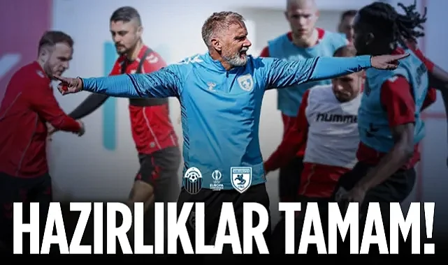 Samsunspor’da Kritik Prova: Shkendija Maçı Hazırlıkları Sona Erdi