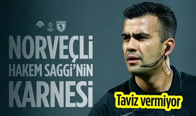 Samsunspor'un Shkendija Maçı Hakemi Rohit Saggi'nin Karnesi!