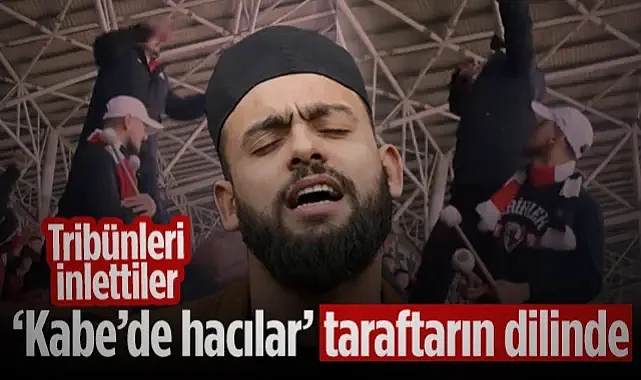 Samsunspor Taraftarı Tribünleri 'Kâbe'de Hacılar Hu Der Allah' İlahisiyle İnletti