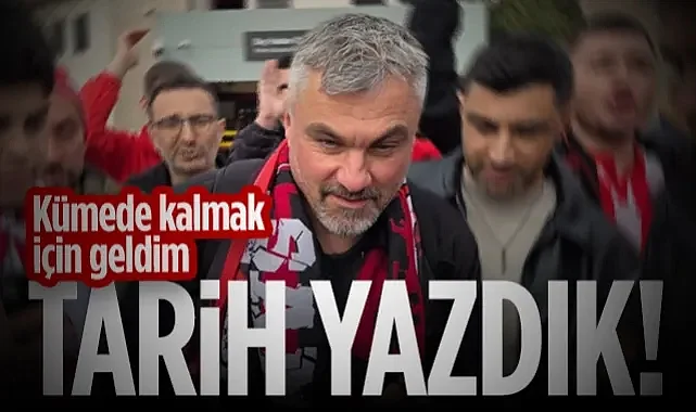 Thomas Reis'ten Havalimanında Son Mesaj: Kümede Kalmaya Geldim, Tarih Yazdık