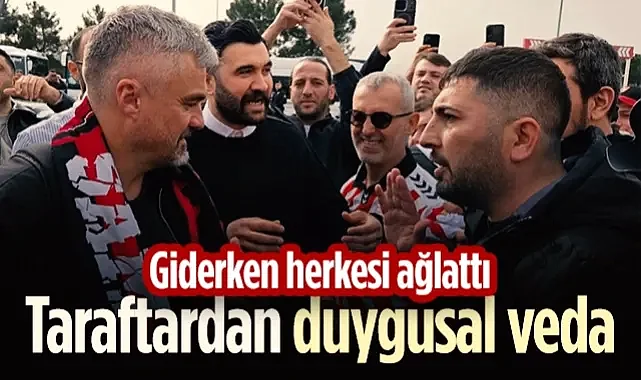 Havalimanında Görülmemiş Sahneler! Thomas Reis Giderken Herkesi Ağlattı...