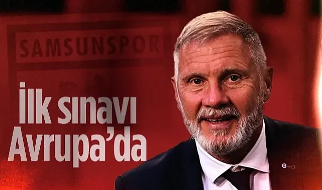 Samsunspor'un Yeni Hocası Fink İlk Sınavına Shkendija Karşısında Çıkacak