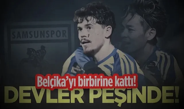Samsunsporlu Muja Belçika Ligi'ni Birbirine Katıyor! Devler Onu İstiyor: İşte O Rakamlar...