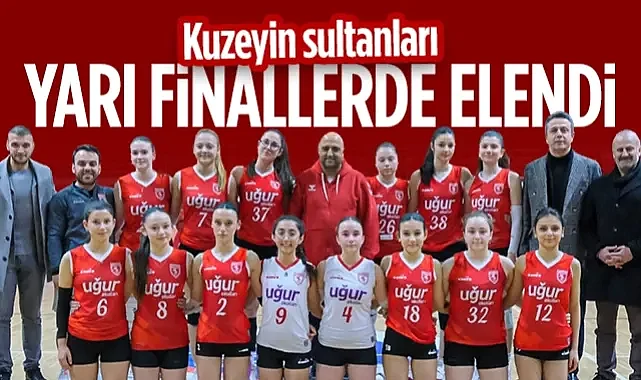 Sınav Koleji Samsunspor Voleybol Yarı Finalleri Geçemedi