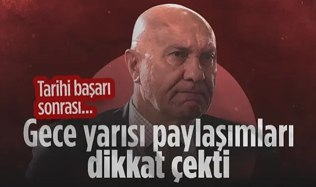 Tarihi Başarı Sonrası Samsunspor Başkanı Yüksel Yıldırım'ın Gece Yarısı Paylaşımları Dikkat Çekti