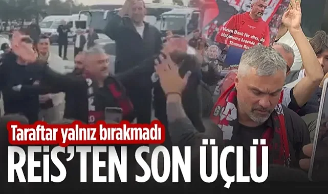 Havalimanında Son Üçlü! Thomas Reis Samsun'a Böyle Veda Etti...