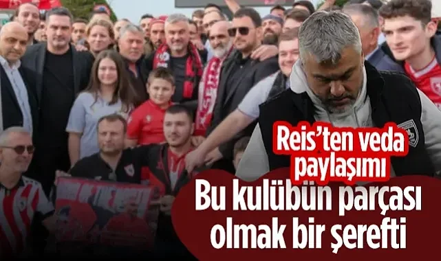 Thomas Reis'ten Samsunspor'a Duygusal Veda: Bu Kulübün Parçası Olmak Bir Şerefti