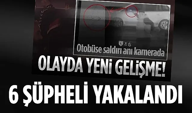 Trabzonspor Otobüsüne Taşlı Saldırı: 6 Şüpheli Yakalandı