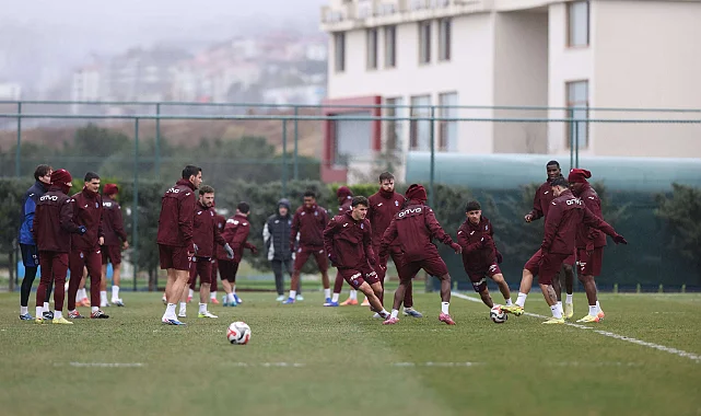 Trabzonspor, Samsunspor Deplasmanına Hazırlanıyor