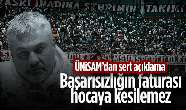 Üniversiteli Samsunsporlular'dan Sert Açıklama: Başarısızlığın Faturası Hocaya Kesilemez