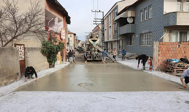 Vezirköprü'de Baskı Beton Seferberliği
