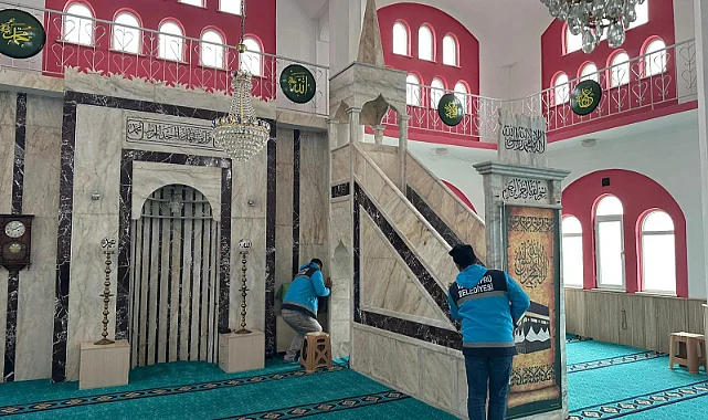 Vezirköprü'de Camiler Ramazana Hazır