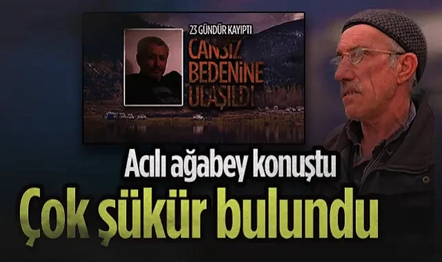 Vezirköprü'de 23 Günlük Arayış Acıyla Bitti! Ağabeyden Duygulandıran Sözler: Çok Şükür Bulundu