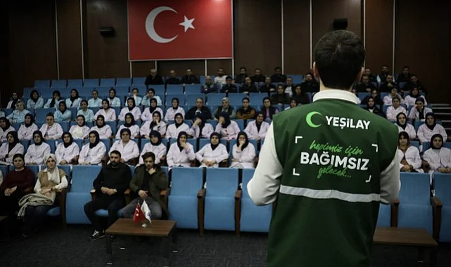 Yeşilay Samsun Şubesi'nden OSB Çalışanlarına Bağımlılık Eğitimi