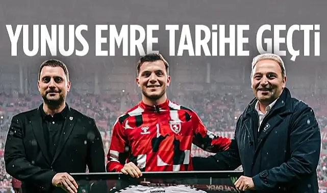 Samsunspor'da Yunus Emre Çift Tarihe Geçti!