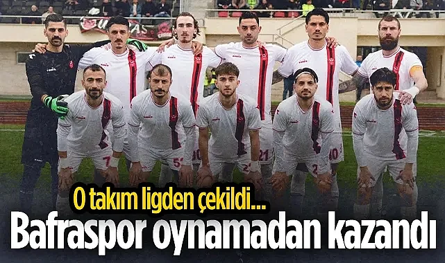 1930 Bafraspor Eflanispor Karşısında Hükmen Galip