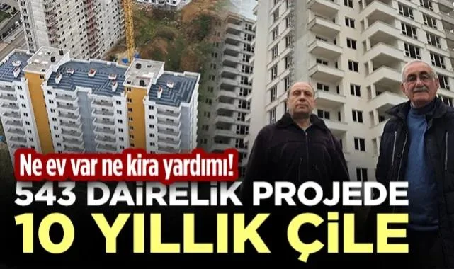 Atakum'da 10 Yıllık Konut Çilesi! Koruşehir Mağdurları İsyan Etti: Ne Ev Var Ne Kira Yardımı