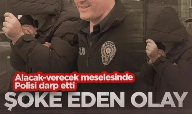 Atakum'da Şoke Eden Olay! Polis Memuruna Önce Kafa Attı Sonra...
