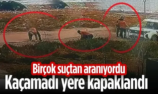 Atakum Sahilinde Hareketli Dakikalar! Kaçamadı Yere Kapaklandı: Birçok Suçtan Aranıyordu...