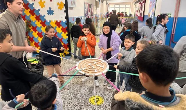 Bafra'da Merkezim Her Yerde Projesiyle Çocuklar Güldü